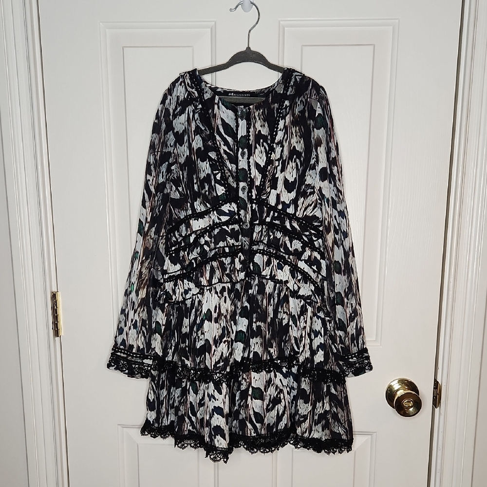 smALLSAINTS Multi Zora Ruffle Dress Size 8-9 Years